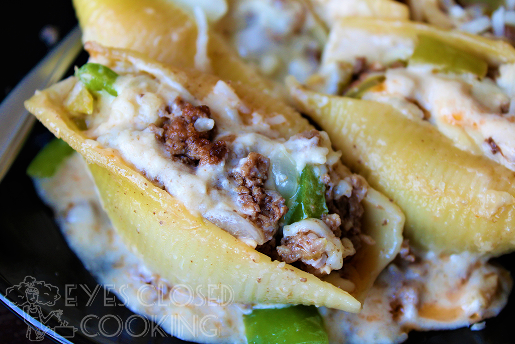 Philly cheesesteak deals stuffed shells