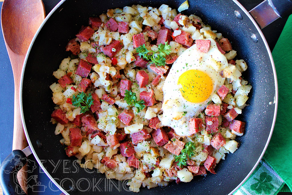 Leftover Baked Ham Hash - Sarcastic Cooking