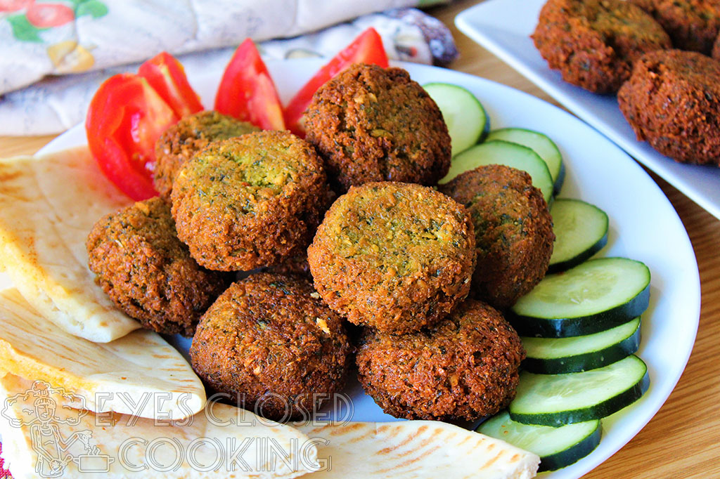 How to Make Egyptian Falafel - Eyes Closed Cooking